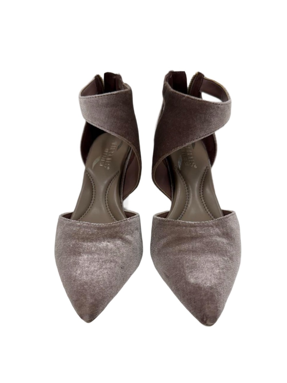 Aerosoles “Tax Cut” d'Orsay pump in Mauve/Dusty Rose/Taupe Velvet US-8